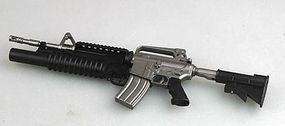 MRC M4A1-M203 Rifle (Assembled) Plastic Model Weapon 1/3 Scale #39109
