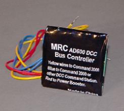 MRC DCC Bus Controller, Links 2 Consoles (D) Model Railroad Electrical Accessory #ad600