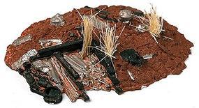 Railstuff Material Piles Junk w/Weeds Model Railroad Building Accessory HO Scale #110 Railstuff Material Piles Junk w/Weeds Model Railroad Building Accessory HO Scale #110