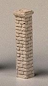 Railstuff Brick Chimney Plain Style Model Railroad Building Accessory HO Scale #1610