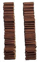 Railstuff Plpwd CnCr flt 8' logs 2/ N-Scale (2) Railstuff Plpwd CnCr flt 8' logs 2/ N-Scale (2)