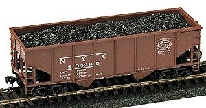 Railstuff Coal Load For Athearn 34 2 Bay Hopper Model Train Freight Loads HO Scale #230