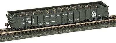 Railstuff Rebar & Coiled Steel Rod Load For Athearn 50 Gondola Model Train Freight Load HO Scale #36