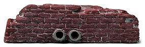 Railstuff Retaining Walls Cut Stone w/Drain Pipes Red Model Railroad Scenery HO Scale #460 Railstuff Retaining Walls Cut Stone w/Drain Pipes Red Model Railroad Scenery HO Scale #460