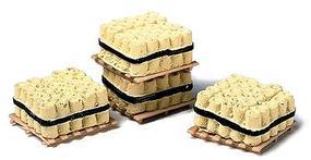 Railstuff Banded Drainage Tiles on Pallets Yellow (4) Model Railroad Building Accessory HO Scale #510 Railstuff Banded Drainage Tiles on Pallets Yellow (4) Model Railroad Building Accessory HO Scale #510