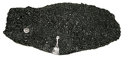 Railstuff Material Piles Coal Pile w/Bucket & Shovel Model Railroad Building Accessory HO Scale #6