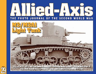 MilitaryMiniatures Allied Axis #29 - Photo Journal of WWII Military History Book #aa29