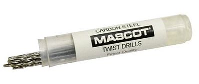 Mascot No.55 Carbon Steel Twist Drill (12/Vial) Hobby and Plastic Model Hand Drill #55
