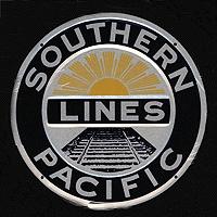 Microscale Embossed Die-Cut Metal Sign - Southern Pacific Model Railroad Print Sign #10005