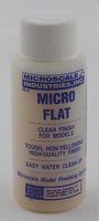 Microscale Micro Coat Flat 1 ounce Model Railroad and Plastic Model Clear Coat #3