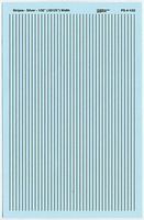 Parallel Stripes Silver 1/32