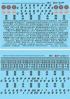 Microscale SAL/SCL Passenger Letter O Scale Model Railroad Decal #481380