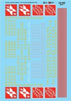 Microscale Railway Express Agency 50' Wood Express Reefers 1929-60