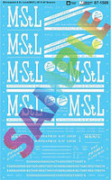 Minneapolis & St. Louis MSTL 40' & 50' Boxcars N Scale Model Railroad Decal #601509