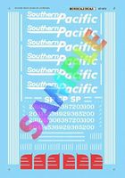 Microscale Southern Pacific GE AC4400CW Diesels N Scale Model Railrod Decal #60973