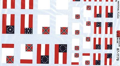Microscale Confederate States Army 1861-65 American Civil War HO Scale Model Railroad Decal #871176