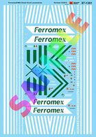 Ferromex Diesels HO Scale Model Railroad Decal #871391