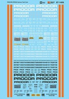 Various Procor PROX Tank Cars