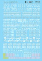 Microscale Railroad Decal Set Staley, Tate & Lyle (STSX) Tank Cars