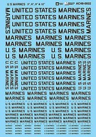 Microscale U.S. Marines 3,6,9,12 in 1/48 Scale