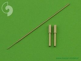Master-Model 1/48 Master Model Me-163A Komet - armament set (MG 151 barrel tips) & Pitot Tube