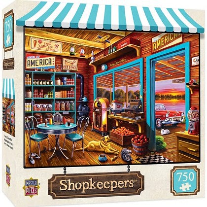 Masterpiece Shopkeepers- Henrys General Store Puzzle (750pc)