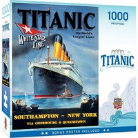 Masterpiece White Star Line- Titanic World's Largest Liner Puzzler (1000pc)