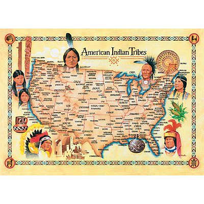 Masterpiece American Indian Tribes 1000pcs Jigsaw Puzzle 600-1000 Piece #71453