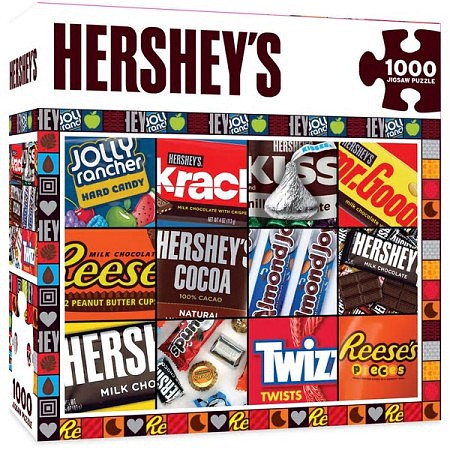 Masterpiece Hershey- Hersheys Moments Candy Collage Puzzle (1000pc)