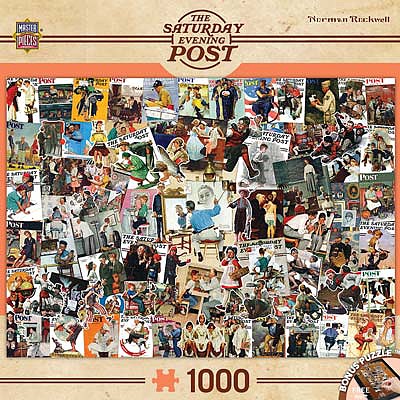 Masterpiece Rockwell Collage 1000pcs Jigsaw Puzzle 600-1000 Piece #71621