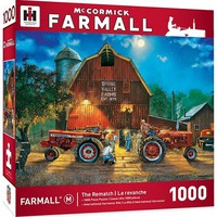 Masterpiece Farmall- The Rematch Tractors Pull Farm Scene Puzzle (1000pc)