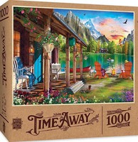 Masterpiece Time Away- Evening on the Lake Puzzle (1000pc)
