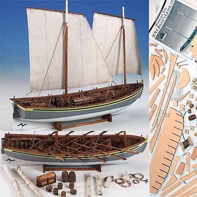 Length 13-1/4 Solid Carved Wood Hull Kit Corel SM104 HMS Bounty Scale 1:130