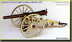 Model-Shipways Whitworth Breech-Loading 12-Pounder Civil War Cannon Model Cannon Kit 1/16 Scale #4001