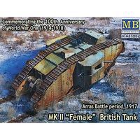 MasterBox WW-I Mk.II FEMALE BRIT TANK-72 MasterBox WW-I Mk.II FEMALE BRIT TANK-72