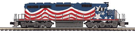 MTH-Electric O SD40-2 w/PS3, UP #3300