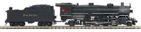 O Hi-Rail 2-8-2 Mikado w/PS3, NKP #587