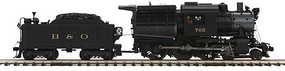 O Hi-Rail 4-6-0 Camelback w/PS3, B&O #765