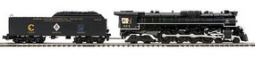 MTH-Electric O Hi-Rail 4-8-4 Greenbrier w/PS3, Chessie #614T MTH-Electric O Hi-Rail 4-8-4 Greenbrier w/PS3, Chessie #614T