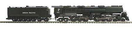 MTH-Electric O Hi-Rail 4-6-6-4 Challenger w/PS3, UP #3985