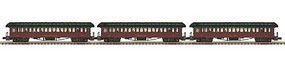 MTH-Electric NYA Strasburg 3-Car 64' Wood Coach MTH-Electric NYA Strasburg 3-Car 64' Wood Coach