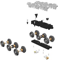 MTH-Electric O ProtoScale 3-2 6-Wheel Truck Wheel Set MTH-Electric O ProtoScale 3-2 6-Wheel Truck Wheel Set