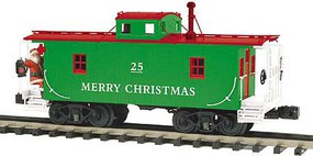 MTH-Electric O-27 Operating N-6b Caboose, Christmas MTH-Electric O-27 Operating N-6b Caboose, Christmas