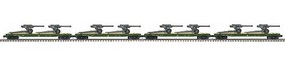 MTH-Electric US ARMY FLAT 4CAR #609044 MTH-Electric US ARMY FLAT 4CAR #609044