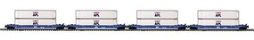 MTH-Electric O 4-Car Husky Stack Set APL