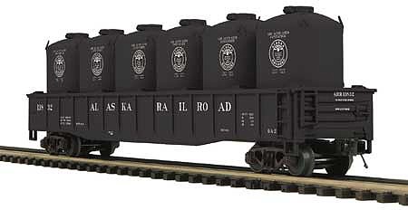 MTH-Electric O Gondola w/LCL Cement Containers, ARR