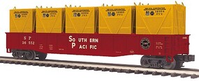 MTH-Electric O Gondola w/LNL Containers SP