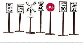 MTH-Electric O Road Sign Set MTH-Electric O Road Sign Set