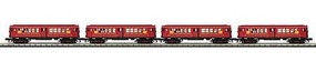 MTH-Electric O-27 LO-V Subway Set w/PS3, MTA #4037 (4) MTH-Electric O-27 LO-V Subway Set w/PS3, MTA #4037 (4)