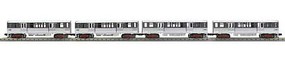 MTH-Electric O-27 3200 Subway w/PS3, CTA/Two Tone Silver (4) MTH-Electric O-27 3200 Subway w/PS3, CTA/Two Tone Silver (4)
